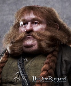 Stephen Hunter as Bombur the Dwarf in The Hobbit Movie