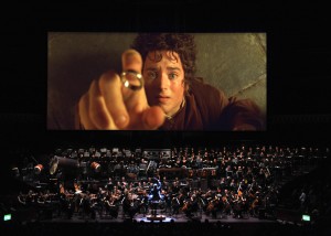 Frodo (Elijah Wood) in “The Lord of the Rings: The Fellowship of the Ring - In Concert” 