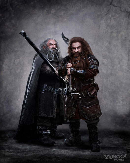 Oin and Gloin Revealed in Latest Hobbit Film Photo