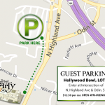 Parking Available at Hollywood Bowl - Lot B