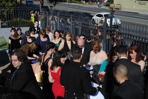 Opening registration for those attending the One Expected Party in Los Angeles on Oscar night.
