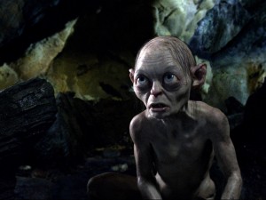 The new Gollum in The Hobbit is technologically updated from the LOTR trilogy. 