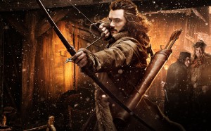 Bard the Bowman as played by  Luke Evans.