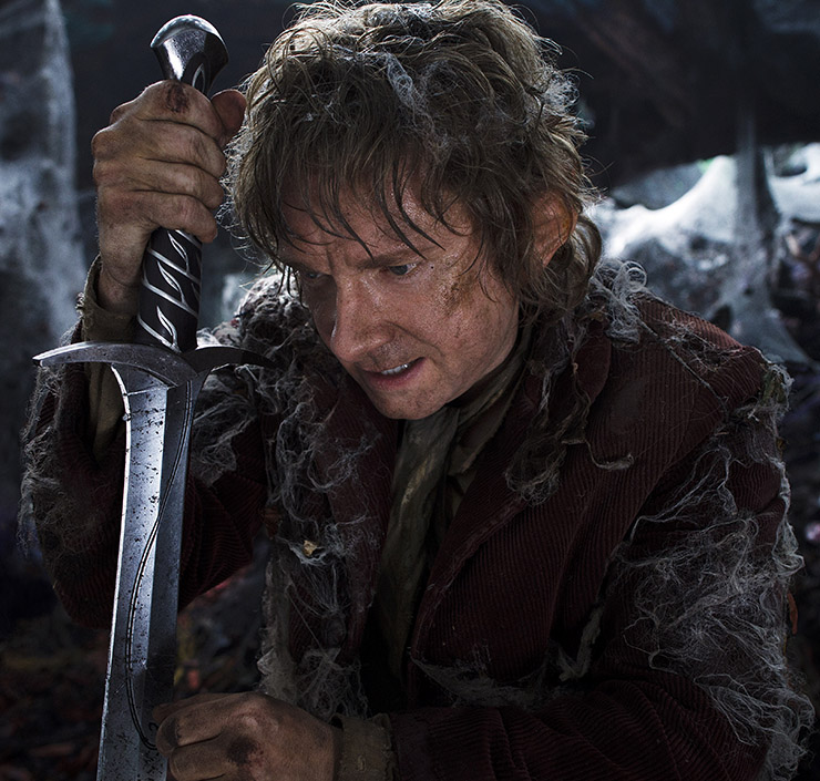 Bilbo in The Hobbit: The Desolation of Smaug