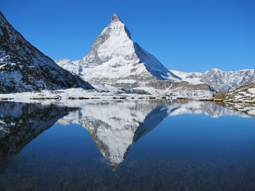 Matterhorn reflected in Riffelsee 2