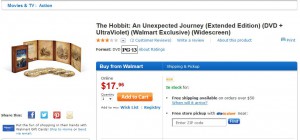The mislabelled two-disc Extended Edition that Walmart is selling.