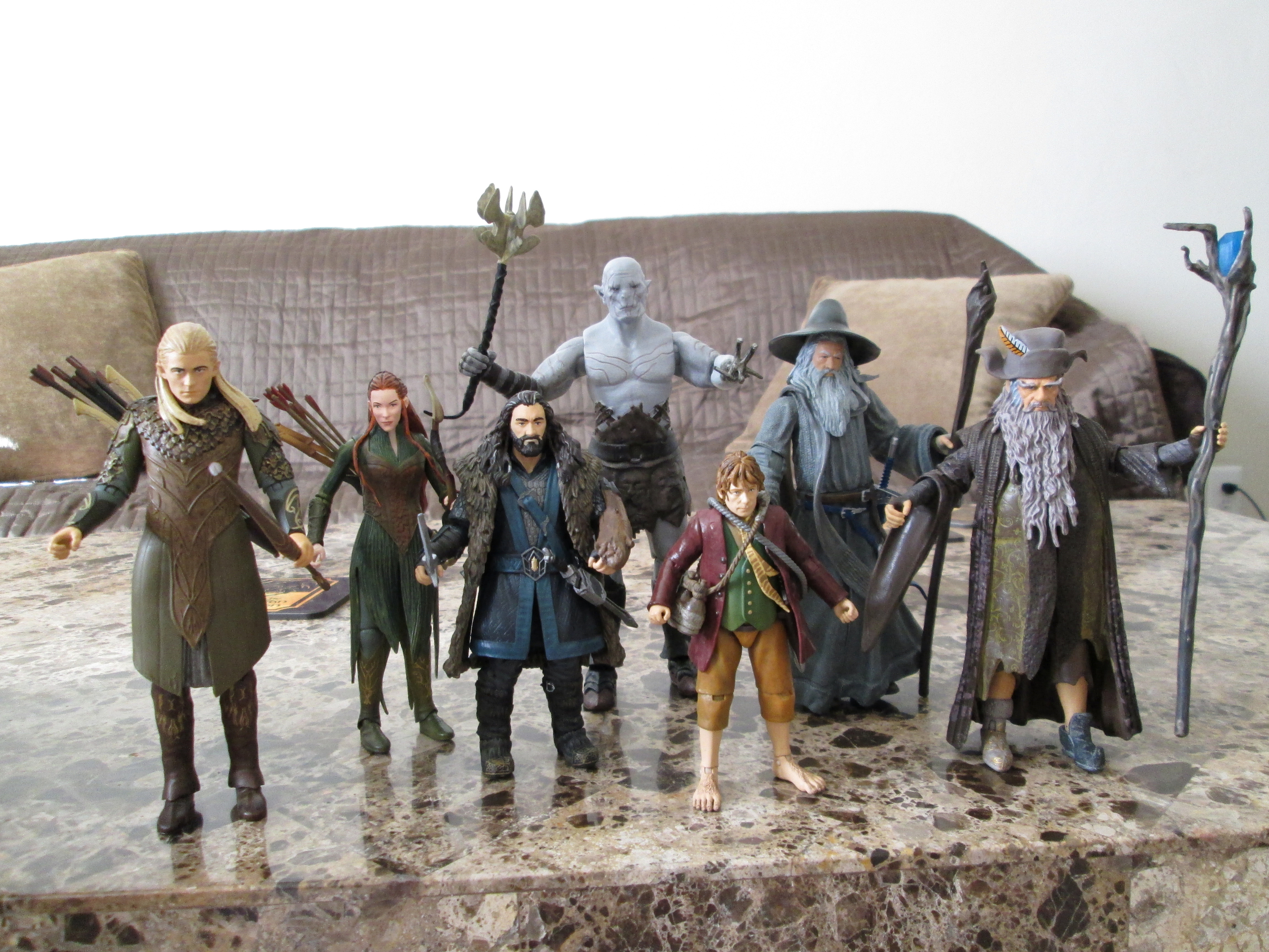 the hobbit action figures 6 inch