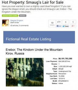 funny real estate | Lord of the Rings Rings of Power on Amazon Prime News,  JRR Tolkien, The Hobbit and more 