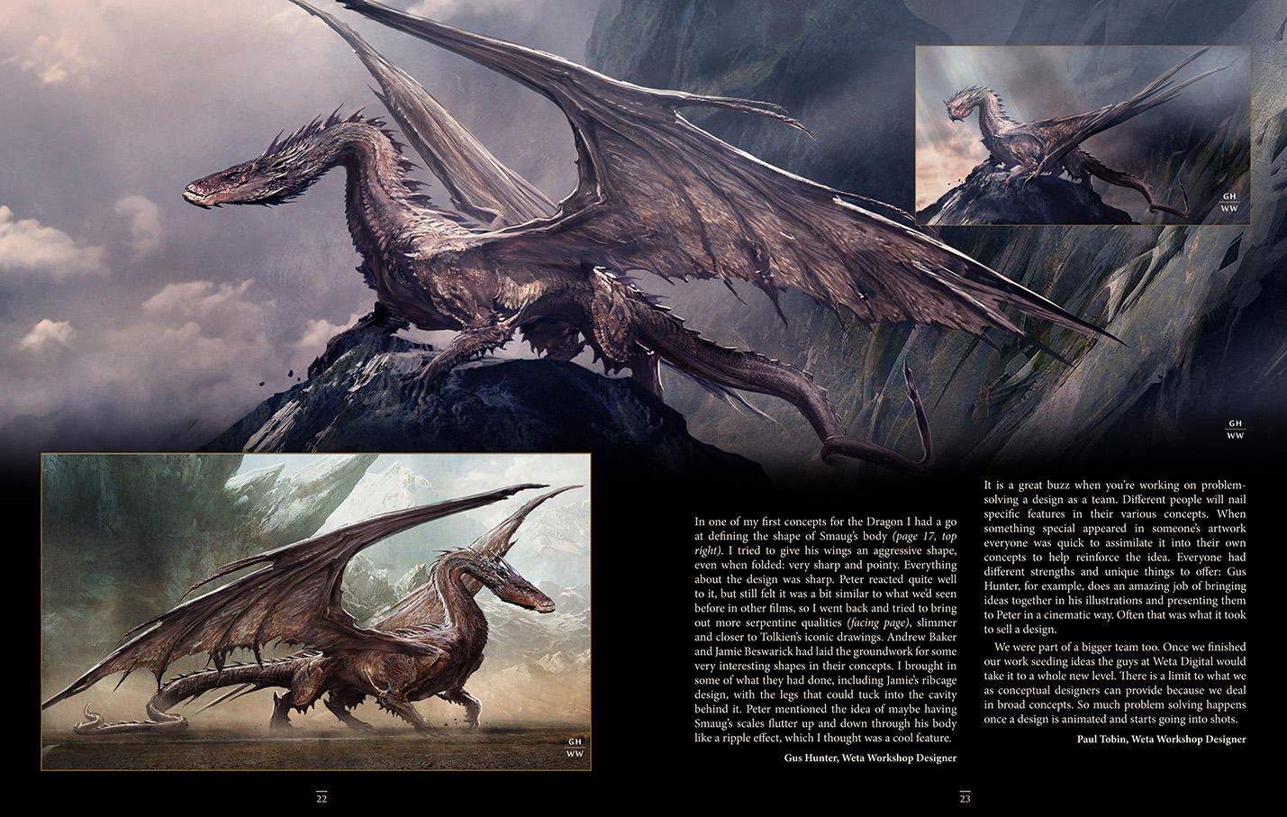 What do you think Glaurung would have looked like? Lore wise I feel like  the last picture would be more accurate. But I've always pictured him more  like the first and second