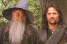 Gandalf and Aragorn