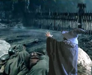 Gandalf at the Black Gate