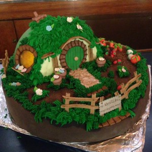 One Last Party - Bag End Cake