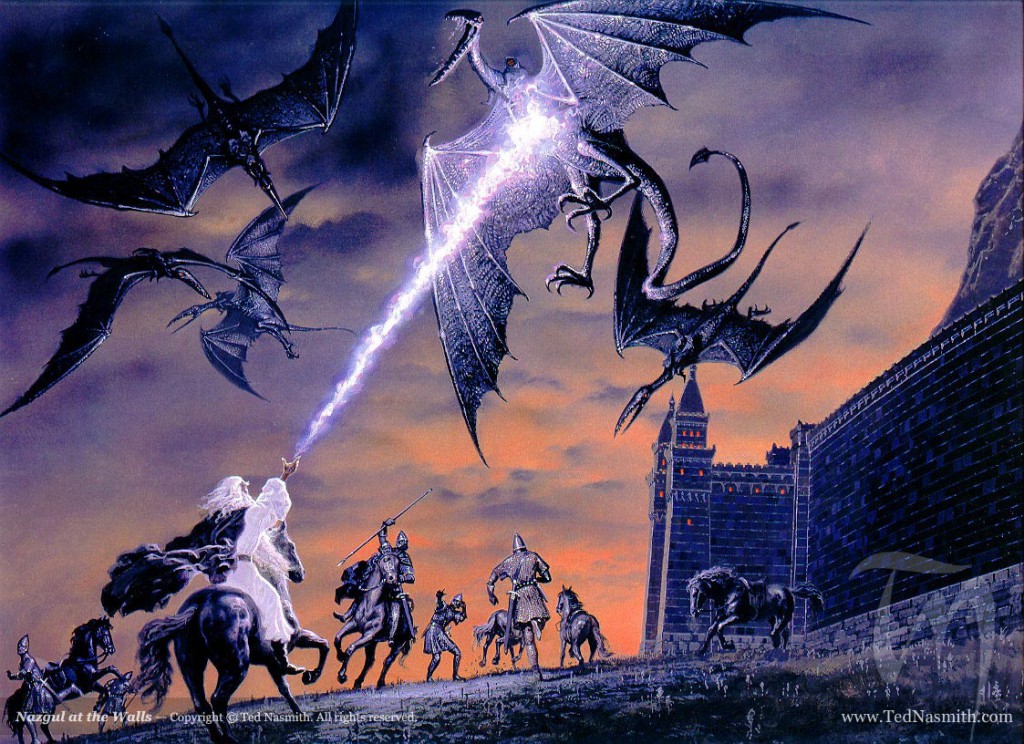 A Tolkien illustration by Ted Nasmith